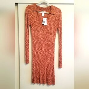 NWT L☆Space Knit Long Sleeve Dress